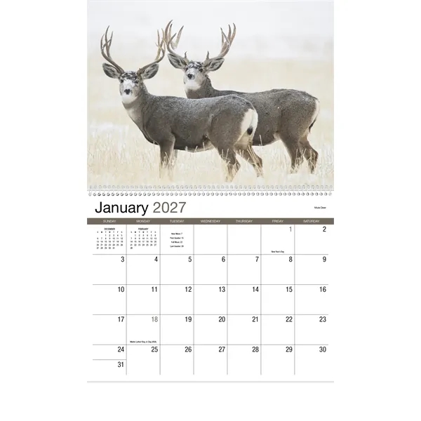 Wildlife Appointment Calendar - Spiral... from ASI 40480 Koozie Group / HotLine®