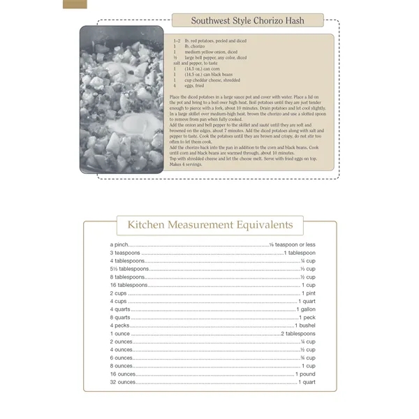 Recipe Pocket... from ASI 40480 Koozie Group / Norwood Triumph Calendar