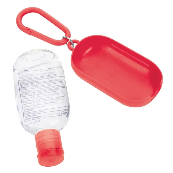 1 oz. Hand Sanitizer with Colorful Case and Carabiner... from ASI 40480 Koozie Group