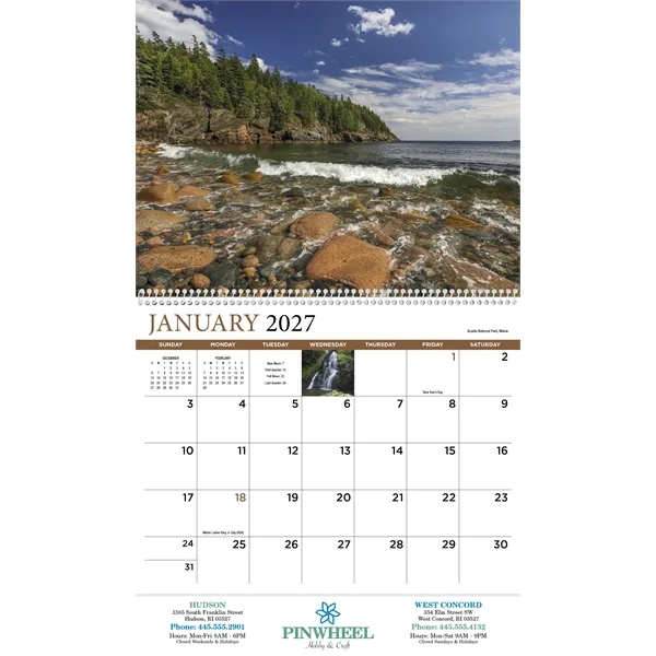 New England Appointment Calendar - Spiral... from ASI 40480 Koozie Group / HotLine®