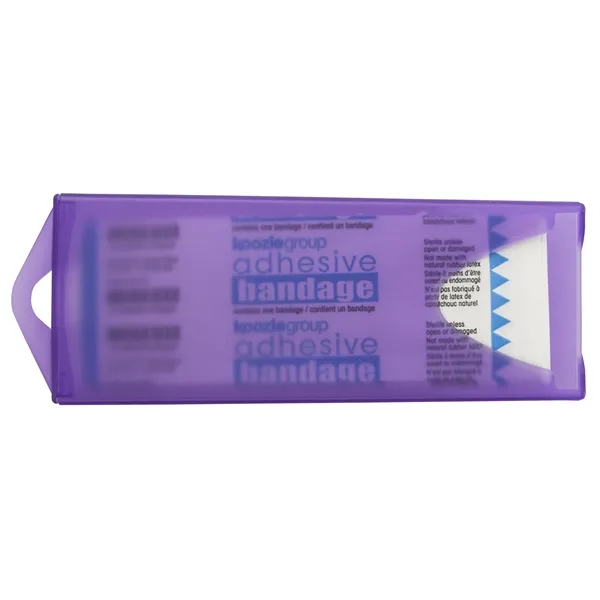 Original Colored Bandage Dispenser with Clear Bandages... from ASI 40480 Koozie Group