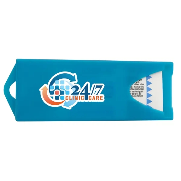 Original Colored Bandage Dispenser with Clear Bandages... from ASI 40480 Koozie Group