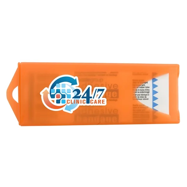 Original Colored Bandage Dispenser with Clear Bandages... from ASI 40480 Koozie Group