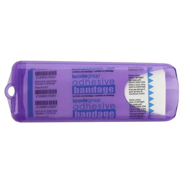 Nuvo Bandage Dispenser with Clear Bandages... from ASI 40480 Koozie Group