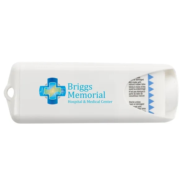 Nuvo Bandage Dispenser with Clear Bandages... from ASI 40480 Koozie Group