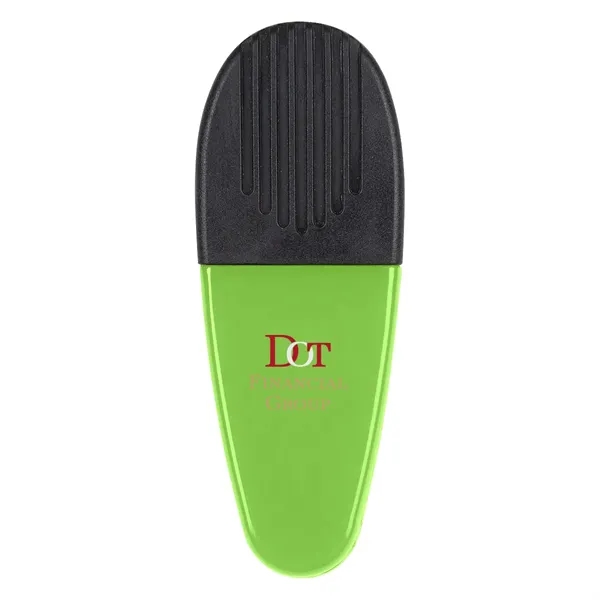 Alligator clip with spring loaded hinge and magnet on back side.... from ASI 61125 Hit Promotional Products / Hit®