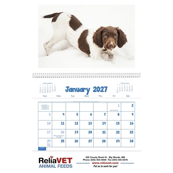 Puppies & Kittens Pocket... from ASI 40480 Koozie Group / Norwood Triumph Calendar