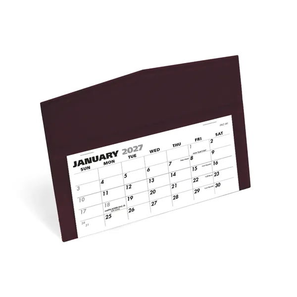 6 x 4 1/2 Legacy 2024 desk calendar printed on 50#... from ASI 40480 Koozie Group / Norwood Triumph Calendar