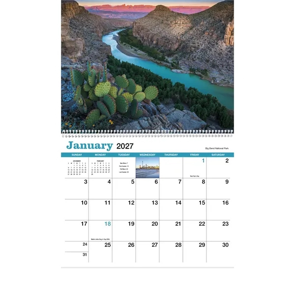 Texas Appointment Calendar - Spiral... from ASI 40480 Koozie Group / HotLine®
