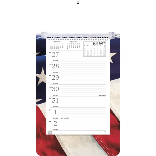 Full-Color Weekly Memo... from ASI 40480 Koozie Group / Norwood Triumph Calendar