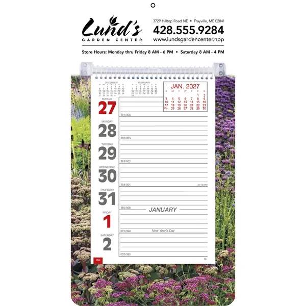 Full-Color Weekly Memo... from ASI 40480 Koozie Group / Norwood Triumph Calendar