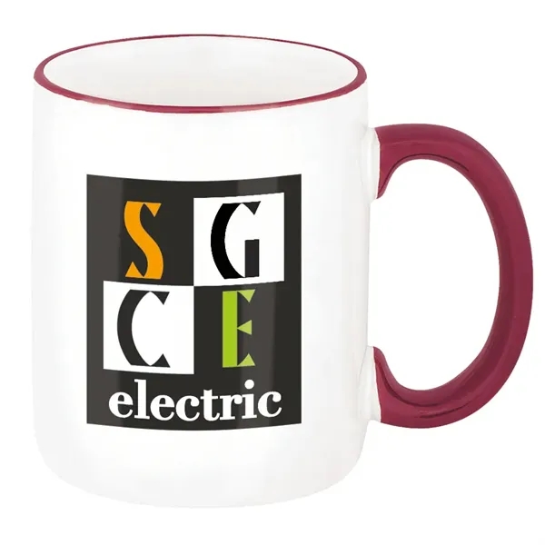 Two-Tone Mug - 11 oz.... from ASI 40480 Koozie Group / Norwood