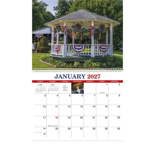 America Appointment Calendar - Spiral... from ASI 40480 Koozie Group / HotLine®