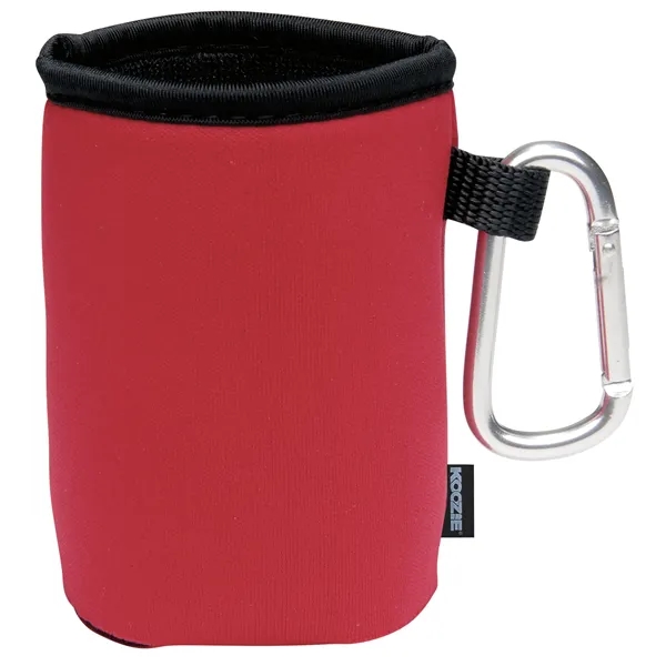 Koozie® Collapsible Can Cooler with Carabiner... from ASI 40480 Koozie Group / Norwood