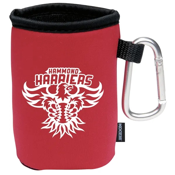 Koozie® Collapsible Can Cooler with Carabiner... from ASI 40480 Koozie Group / Norwood