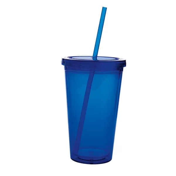 Double Wall Acrylic Tumbler - 18 oz.... from ASI 40480 Koozie Group / Norwood