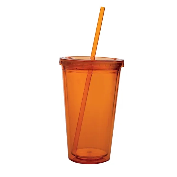 Double Wall Acrylic Tumbler - 18 oz.... from ASI 40480 Koozie Group / Norwood