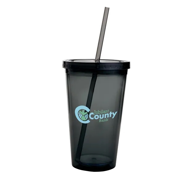 Double Wall Acrylic Tumbler - 18 oz.... from ASI 40480 Koozie Group / Norwood