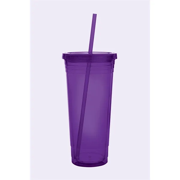 Double Wall Acrylic Tumbler - 24 oz.... from ASI 40480 Koozie Group / Norwood