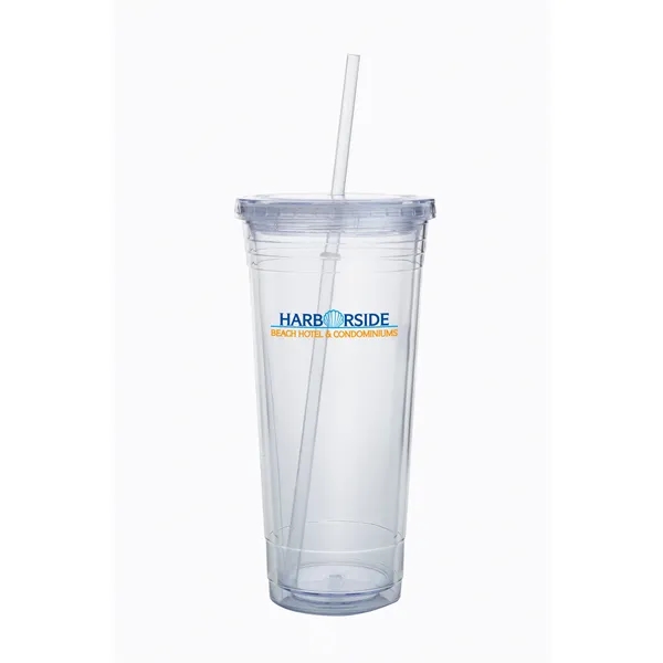 Double Wall Acrylic Tumbler - 24 oz.... from ASI 40480 Koozie Group / Norwood