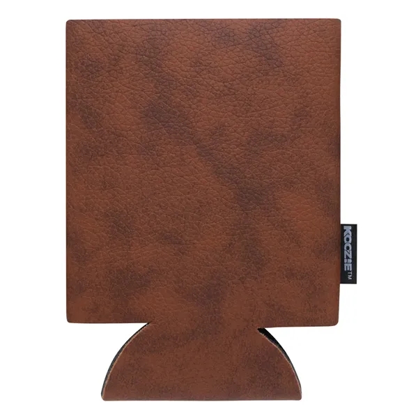 Koozie® Leather-Like Can Cooler... from ASI 40480 Koozie Group / Norwood