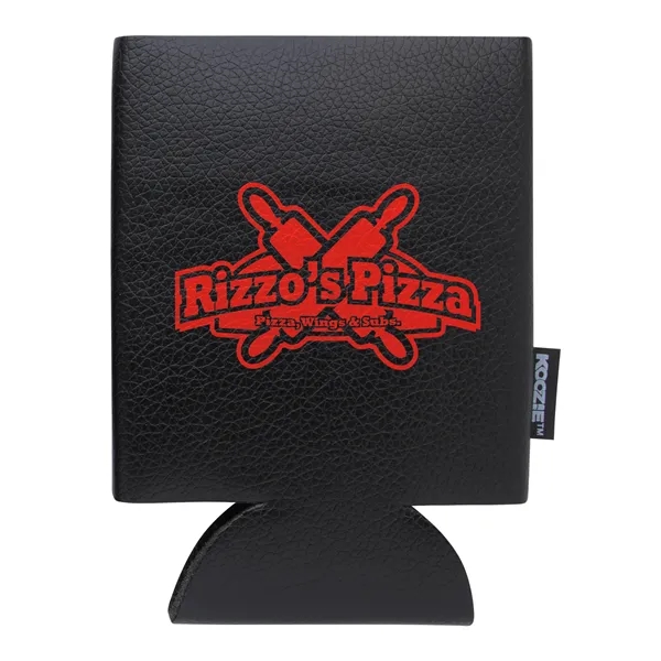 Koozie® Leather-Like Can Cooler... from ASI 40480 Koozie Group / Norwood