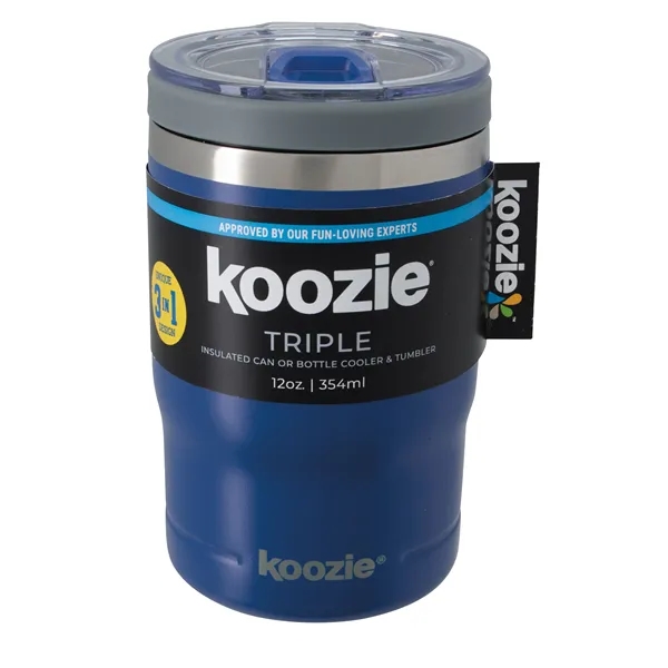 Koozie® Triple Vacuum Tumbler - 13 oz.... from ASI 40480 Koozie Group