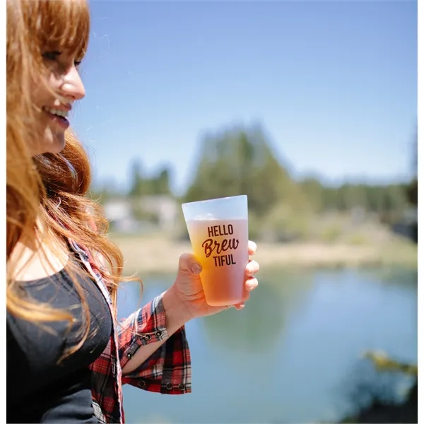 Silipint® Straight Up Pint Glass - 16 oz.... from ASI 40480 Koozie Group