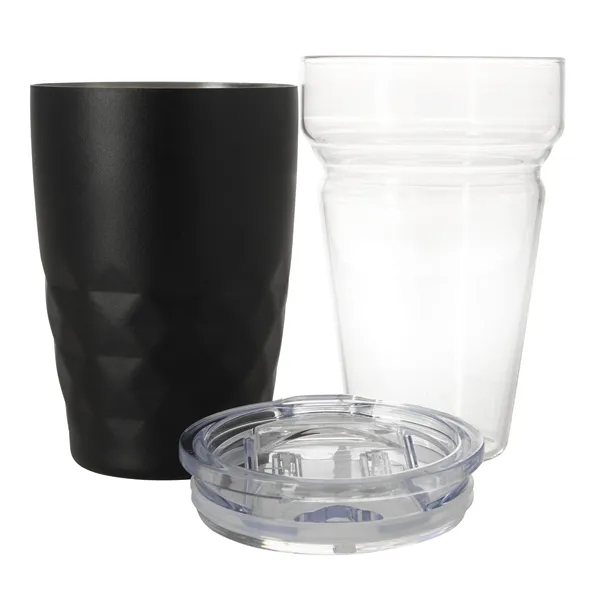Howard Glass Vacuum Tumbler - 14 oz.... from ASI 40480 Koozie Group