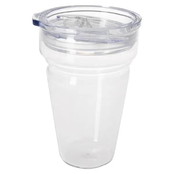 Howard Glass Vacuum Tumbler - 14 oz.... from ASI 40480 Koozie Group