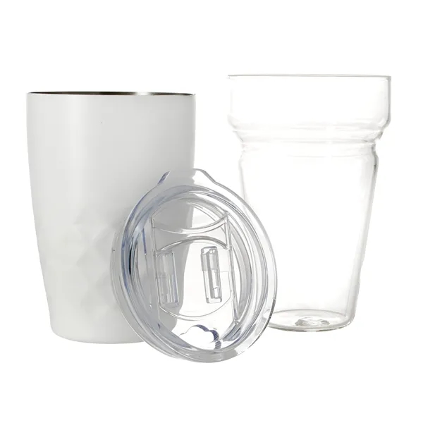 Howard Glass Vacuum Tumbler - 14 oz.... from ASI 40480 Koozie Group