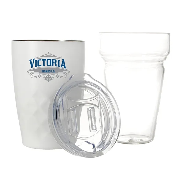 Howard Glass Vacuum Tumbler - 14 oz.... from ASI 40480 Koozie Group
