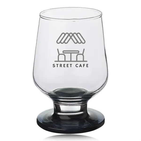 12.5 oz. glass drinking goblet with curve design, thick stem, and... from ASI 39552 BEL Promo