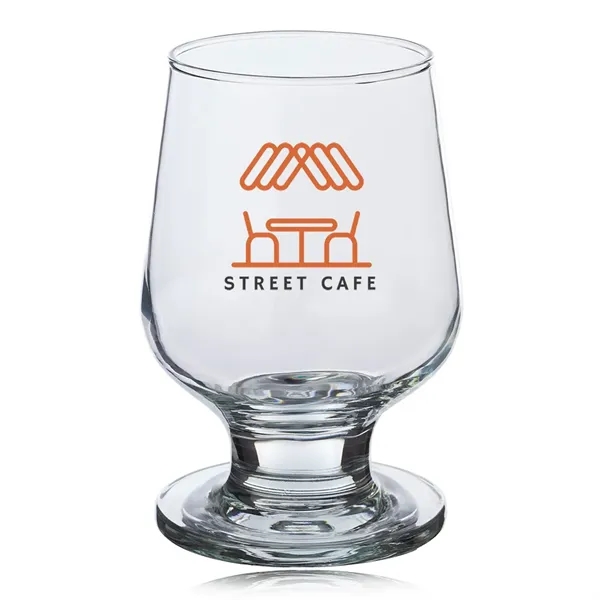 12.5 oz. glass drinking goblet with curve design, thick stem, and... from ASI 39552 BEL Promo