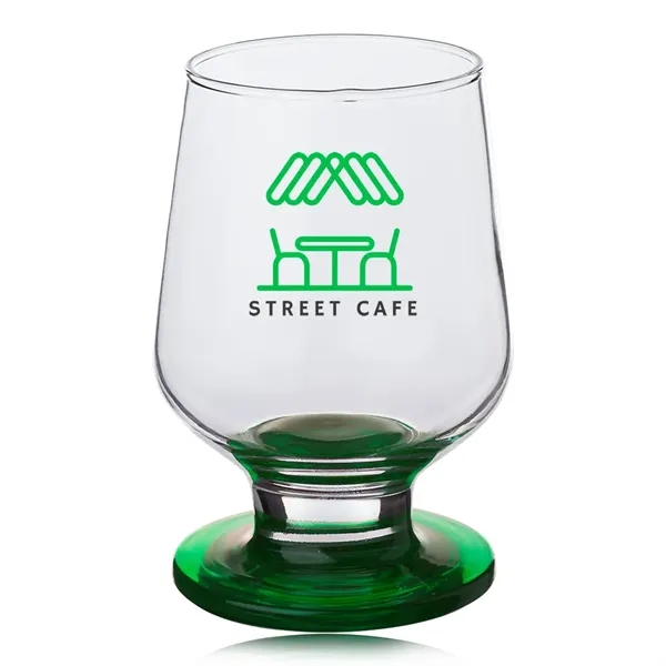 12.5 oz. glass drinking goblet with curve design, thick stem, and... from ASI 39552 BEL Promo