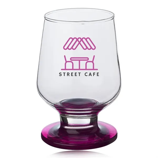 12.5 oz. glass drinking goblet with curve design, thick stem, and... from ASI 39552 BEL Promo