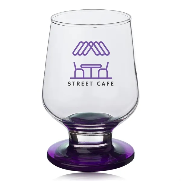 12.5 oz. glass drinking goblet with curve design, thick stem, and... from ASI 39552 BEL Promo