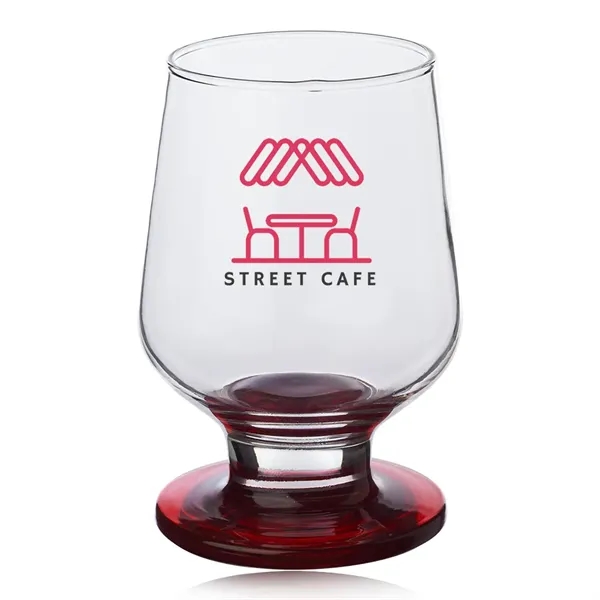 12.5 oz. glass drinking goblet with curve design, thick stem, and... from ASI 39552 BEL Promo