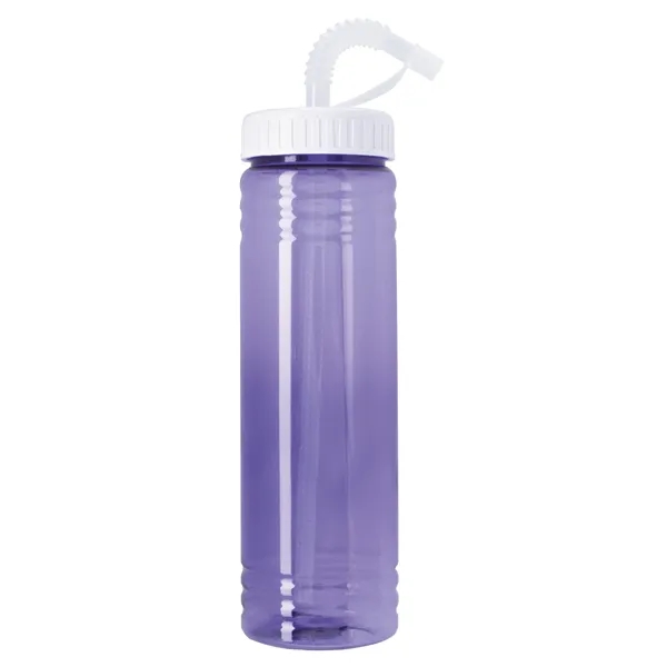 Slim Fit Water Bottle With Straw Lid - 24 oz.... from ASI 40480 Koozie Group