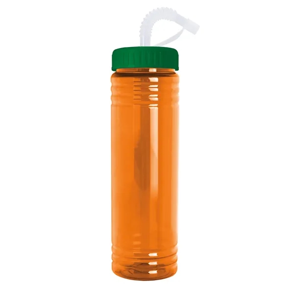 Slim Fit Water Bottle With Straw Lid - 24 oz.... from ASI 40480 Koozie Group
