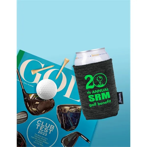Koozie® Heather Collapsible Can Cooler... from ASI 40480 Koozie Group