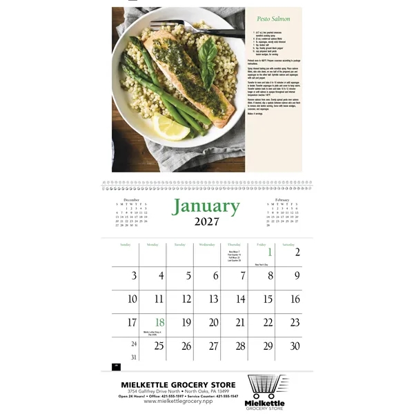 Recipe Pocket Calendar... from ASI 40480 Koozie Group / HotLine®