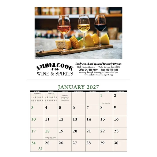 Home Recipe... from ASI 40480 Koozie Group / Norwood Triumph Calendar