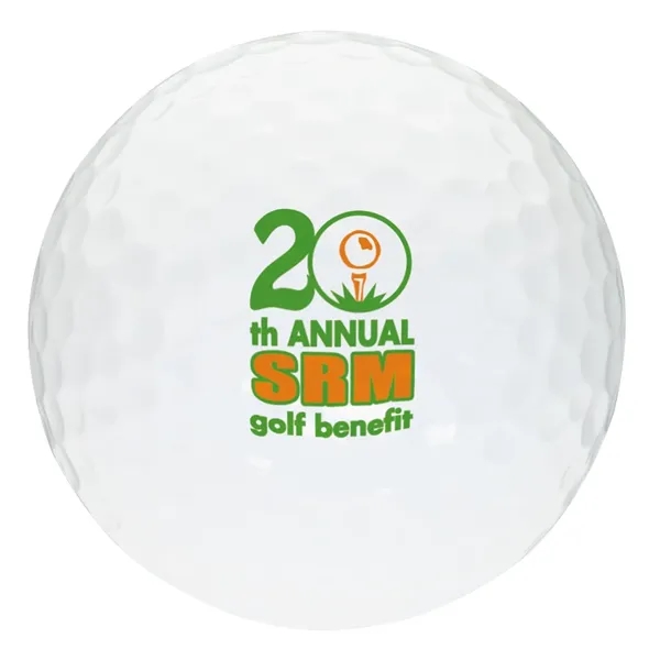 White Golf Ball STD Service... from ASI 40480 Koozie Group / Norwood