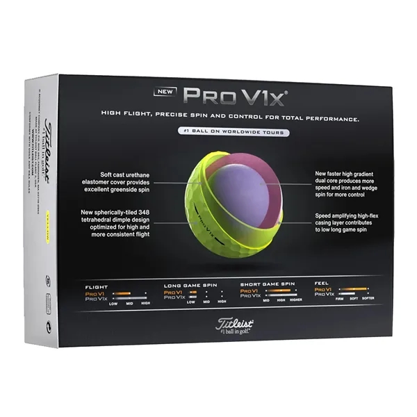 Titleist® Pro V1x® Golf Ball Std Serv... from ASI 40480 Koozie Group