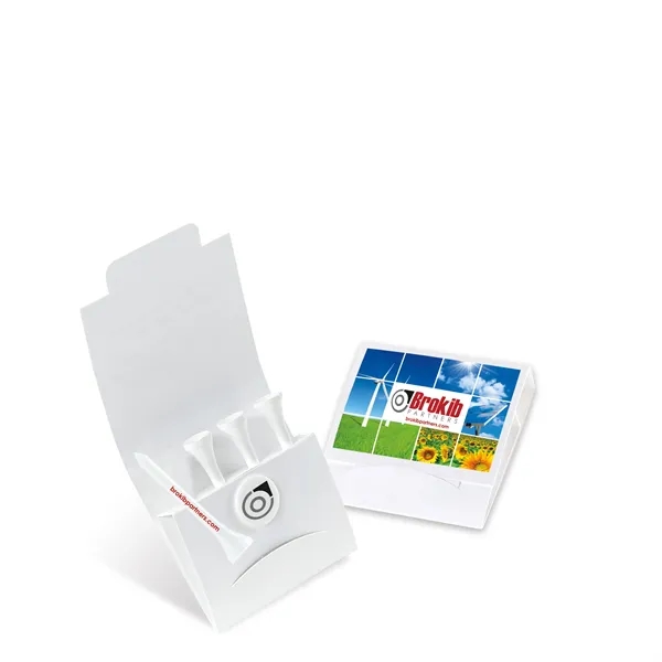 4-1 Golf Tee Packet - 2-3/4" Tee... from ASI 40480 Koozie Group / Norwood