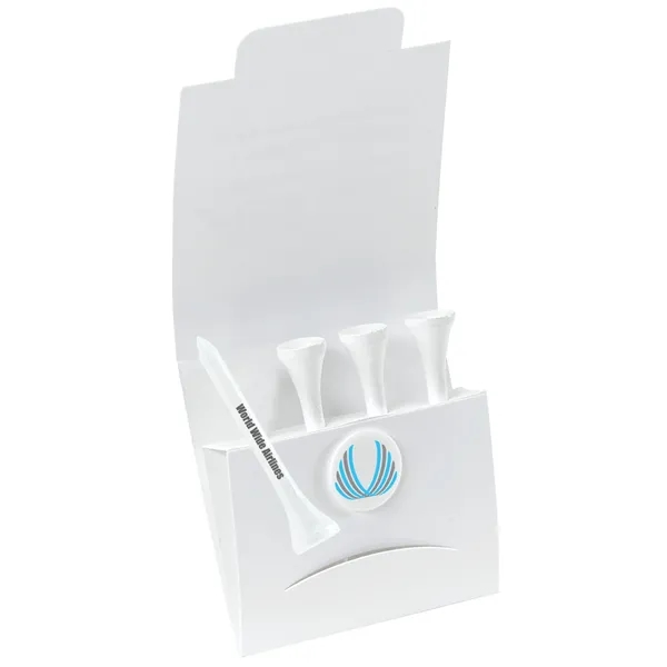 4-1 Golf Tee Packet - 2-3/4" Tee... from ASI 40480 Koozie Group / Norwood