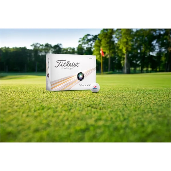 Titleist® Velocity Golf Ball Std Serv... from ASI 40480 Koozie Group / Norwood