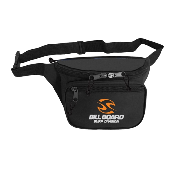 600D Polyester Two Pocket Fanny Pack... from ASI 31517 Admart Products / Admart Line