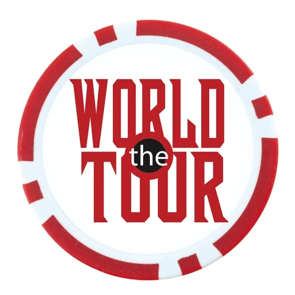 Poker Chip Ball Marker... from ASI 40480 Koozie Group / Norwood